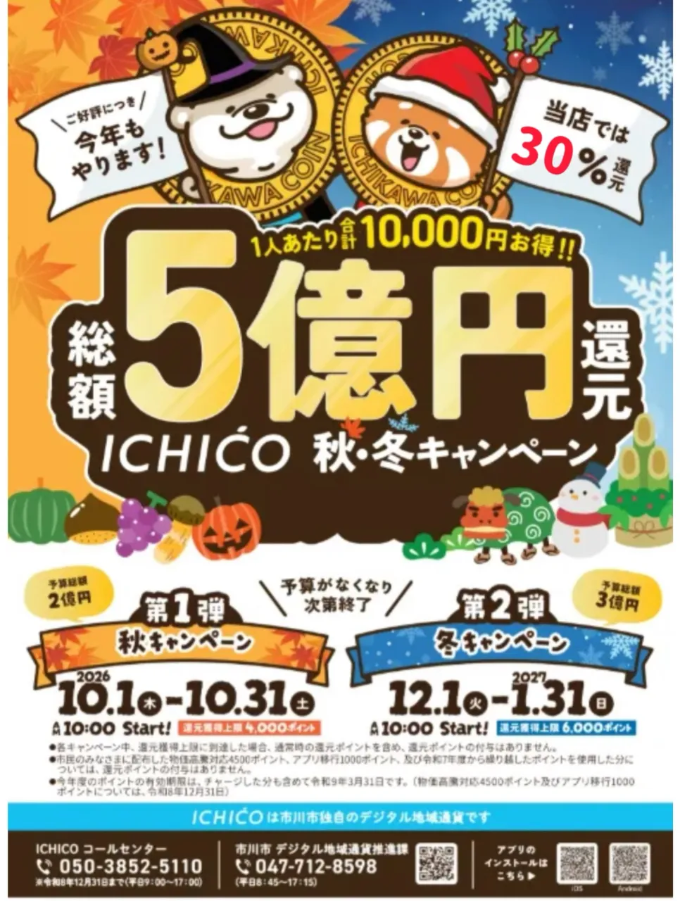 【ICHICO 秋・冬キャンペーン開催中💰】